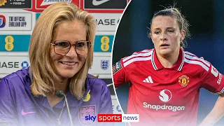 Sarina Wiegman explains Kelly and Toone's absences from Lionesses' World Cup play-off squad