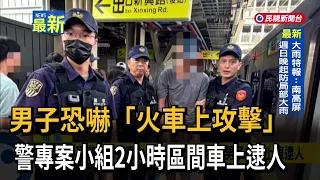 Man Threatens "Train Attack," Police Task Force Arrests Him on Commuter Train in 2 Hours – FTV News