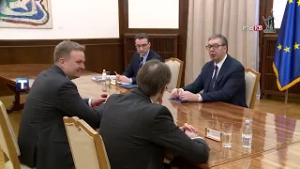 Vučić sa Sorensenom o aktuelnom toku dijaloga sa Prištinom