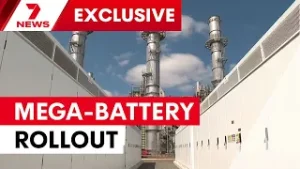 Sydney's mega-battery rollout to power energy transition | 7NEWS