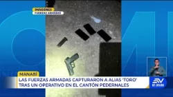 Manabí: Armed Forces capture 'Toro' following operation | Televistazo | Ecuavisa