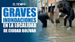 Emergencia en Lucero Bajo: Comunidad de Ciudad Bolívar bajo el lodo tras lluvias | EL TIEMPO
