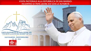 Repubblica di San Marino: Incontro con le Autorità, 22 agosto 2026-Papa Leone XIV