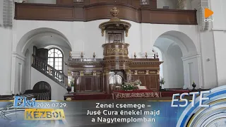 Zenei csemege – Jusá Cura énekel majd a Nagytemplomban