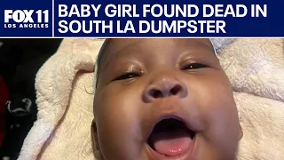19-year-old mother detained after baby found dead in South LA dumpster