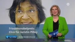 tagesschau in Einfacher Sprache 19:00 Uhr, 09.10.2026