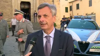 Arezzo Celebrates Saint Michael the Archangel, Patron Saint of the State Police