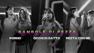Bambole di pezza con Porno, Occhi di gatto, Resta con me. Qual è la tua preferita?