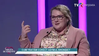 Cum tratăm corect astmul bronşic?, cu dr. Noemi Suppini #TabletaDeSanatate @TVRTM