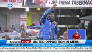 Gachagua and Kalonzo Rally Support Ahead of 2027 Elections