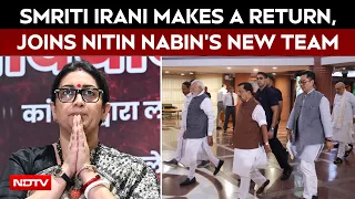 BJP's 'Nabin' Team Unveiled: Smriti Irani Returns As Party Signals Generational Shift