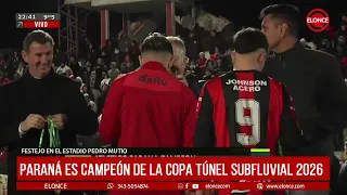 Paraná is the 2026 Copa Túnel Subfluvial champion