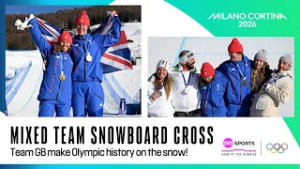 History made as Bankes & Nightingale win GB’s first Olympic gold on snow ? | Winter Olympics 2026
