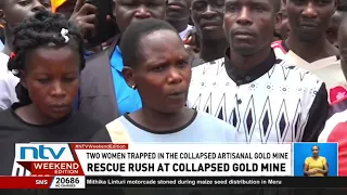 Two women still trapped under artisanal mine two days after its collapse