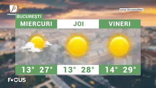 Weather Forecast - September 16. Light rain appearing in certain areas