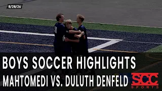 Highlights - HS Boys Soccer Mahtomedi vs. Duluth Denfeld - August 28, 2026