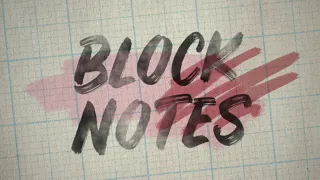 Block Notes Friday, September 25, 2026