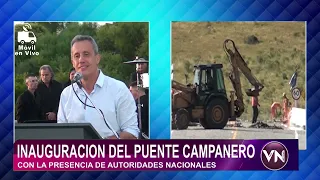 INAUGURACION PUENTE SOBRE ARROYO CAMPANERO