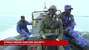 Омар Фэй на военно-морских катерах