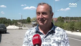 Izgradnja trotoara u Ražljevu do početka školske godine - Hit Televizija Brčko