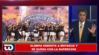 Olimpia takes the first title of the season over Motagua in the Super Cup.