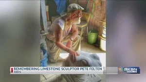 ‘A true artist’: Kansas sculptor, 92, remembered for life’s work
