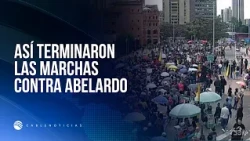 Protests against Abelardo de la Espriella: TransMilenio reported 329,528 affected users