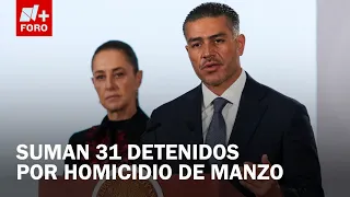 "R1" allegedly ordered and financed the murder of Carlos Manzo: García Harfuch