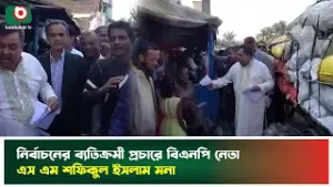 নির্বাচনের ব্যতিক্রমী প্রচারে বিএনপি নেতা এস এম শফিকুল ইসলাম মনা | Shafiqul Alam Mona | BNP Campaign