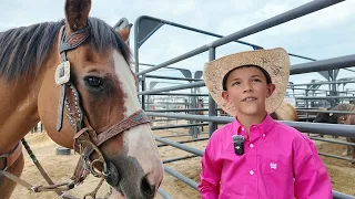 Junior Rodeo fun at the Caldwell Night Rodeo