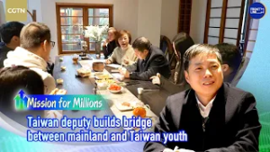 NPC deputy from Taiwan region builds bridges between young people