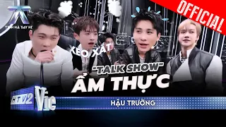 BTS: Duong Domic, CONGB, and Jsol host a food "talk show," Son.K reveals the "secret" behind his ...