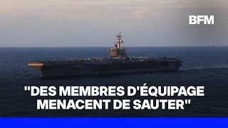 Mold, rationing, suicide threats... What is happening aboard the USS Lincoln?