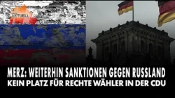 Merz: Continued sanctions against Russia