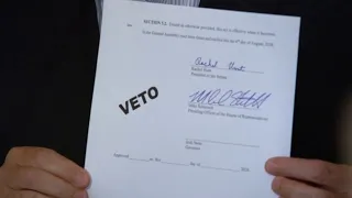 Gov. Stein vetoes sweeping election reform bill