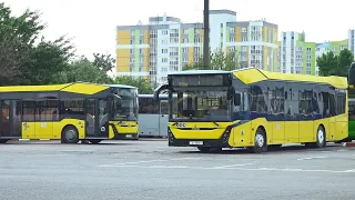 Straight from the factory to the line: Pinsk Bus Depot fleet bolstered by 12 new MAZ buses