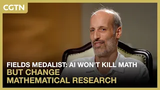 Fields Medalist: AI won't kill math but change mathematical research