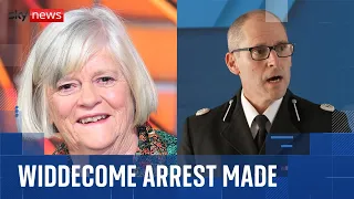 Man arrested on suspicion of murder in connection with death of Widdecombe