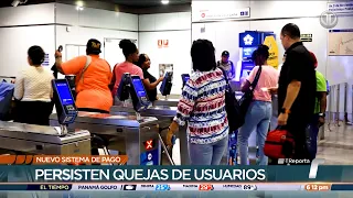 Complaints Persist Regarding the Payment System on the Panama Metro and Metrobus