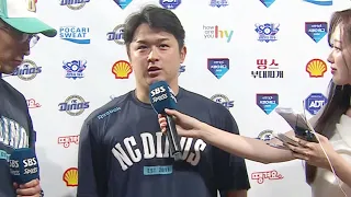 Toda holds off Samsung's powerful lineup: "I wanted revenge" | Interview | 2026 KBO League (08/21...