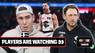 Can Carlton sell this game style to out-of-contract stars? | Red Time | #AFL