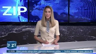 ZIP - 1.8.2026. - SREDIŠNJE VIJESTI Z1 TELEVIZIJE