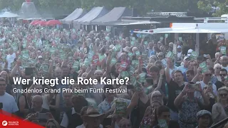 Wer kriegt die Rote Karte? Gnadenlos Grand Prix beim Fürth Festival