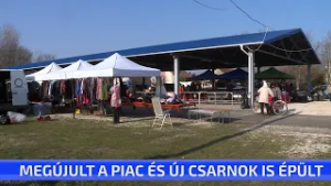 Megújult a piac és új csarnok is épült