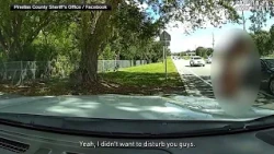 Deputy delivers pizza