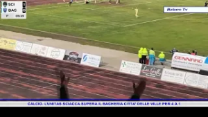 CALCIO  L'UNITAS SCIACCA SUPERA IL BAGHERIA CITTA' DELLE VILLE PER 4 A 1