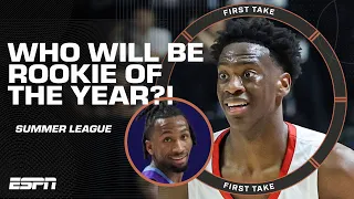 Evaluating AJ Dybantsa & Darryn Peterson's Summer League PERFORMANCES 🔥 | First Take