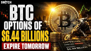 CoinSwitch Crypto Market Pulse: BTC Options of $6.44 Billions Expire Tomorrow