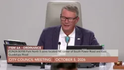 City Council Meeting - 10/5/2026