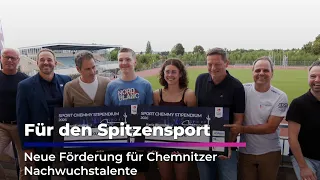 3,500 Euros for the Dream of Elite Sports: New Funding in Chemnitz | Sachsen Fernsehen